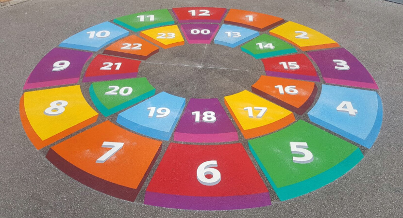 Playground Marking Removal in Whitby